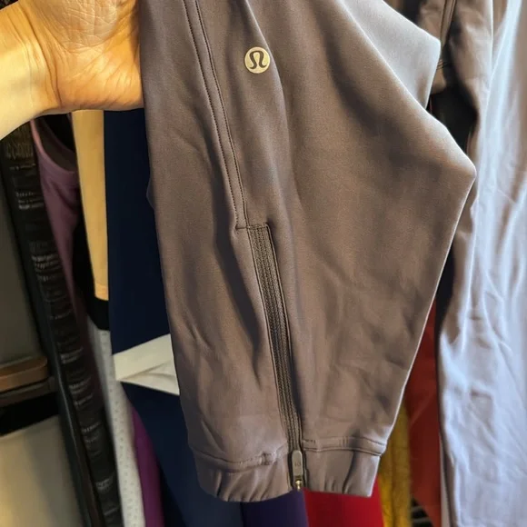 NWT Lululemon Adapted State High-Rise Fleece Jogger Full Length Sz 10 Nightfall